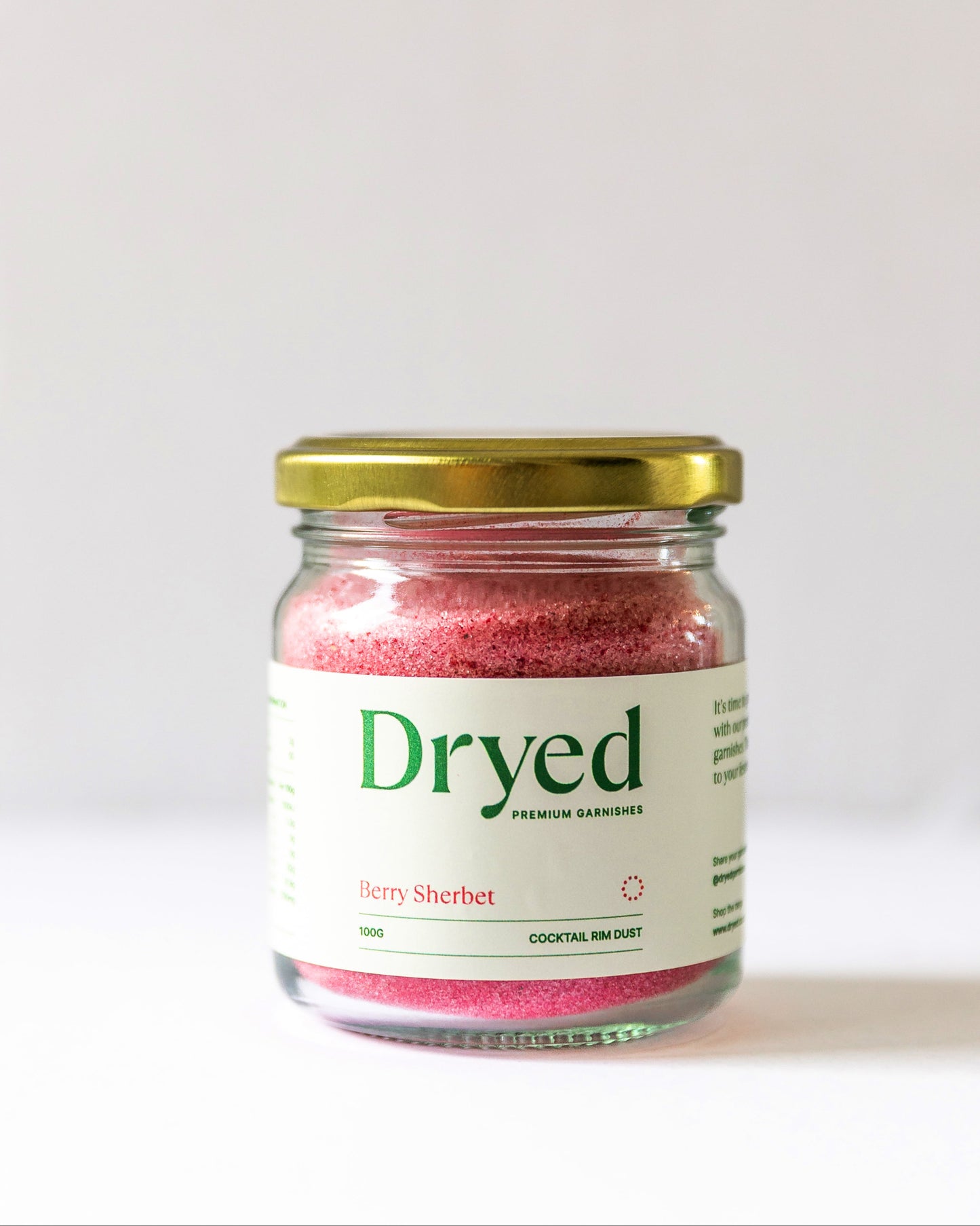 Dryed Berry Sherbet Rim Sugar 100g